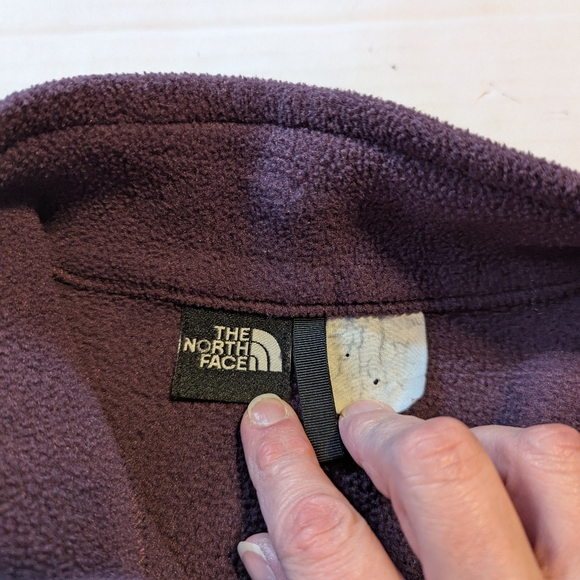 Ladies The North Face Polartec Fleece Zip Up Jacket Size S/M - Picture 5 of 9
